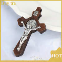 [Buytra] พระเยซู Cristo CROSS คริสเตียนไม้กางเขน DIY สร้อยคอเครื่องประดับข้ามเครื่องประดับ