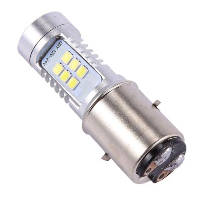 Motorcycle 3030 21SMD Led Headlight Head Light Lamp Bulb 1200LM White 21W