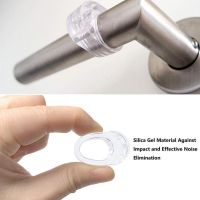 【LZ】pwdiwnd 1pcs Door Stopper Transparent Silica Gel Door Handle Buffer Bumper Wall Protection Doorknob Walls Furniture Protective Tools