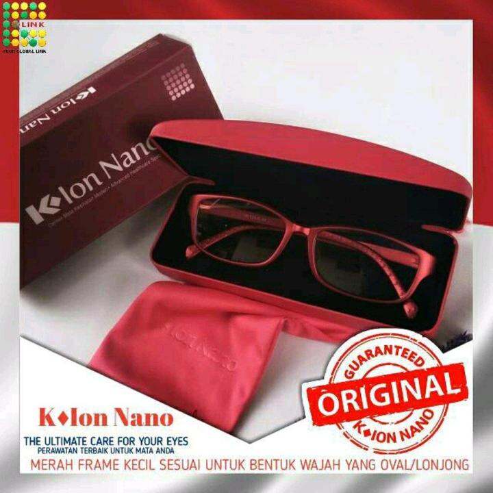 Klink K-Ion Nano Spec (Kacamata Kesihatan) (RED Colour For LADIES) (k