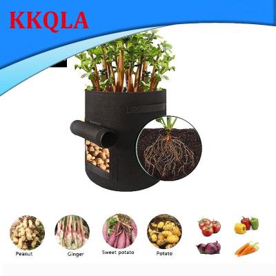 QKKQLA Plant Grow Bags Vegetable Tomato Potato Planting 4 Gallon Container Greenhouse Flower Strawberry Planter Pot Garden Tool