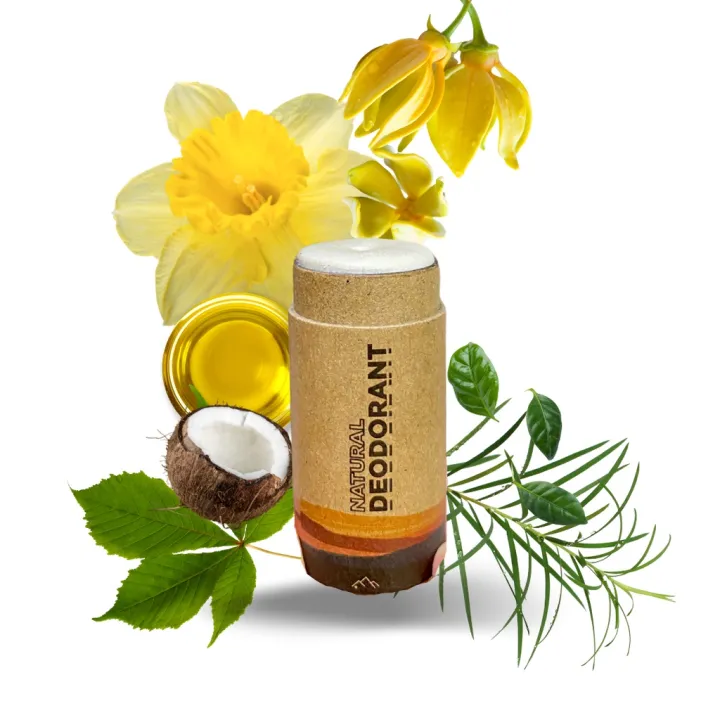 Natural Deodorant Stick [Ylang Ylang] for smelly armpit 100 Natural