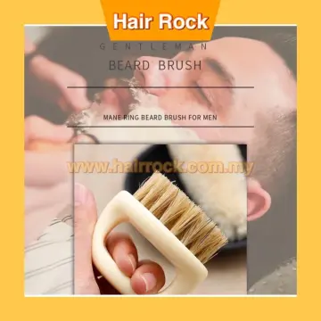 Barber Shaving Beard Brush Professional Barber Face Mustache Clean Shaving  Horse Hair Brushes Salon Cleaning Styling Tools