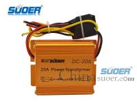 Suoer 20A DC 24V to 12V Auto Transformer (DC-206)