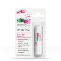 Sebamed lip defense SPF 30 4.8 กรัม ลิปมัน ผสมสารกันแดด SPF 30 ลิปบาล์ม ซีบาเมด 4.8 กรัม