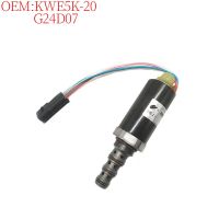 Accesorios Para Excadora Sany SY135, SY150, SY335, SY365, Kato, HD820-3, HD1430, HD1250, Válvula Solenoide De Bloqueo De Seguridad, KWE5K-20, G24D07สวิตช์/