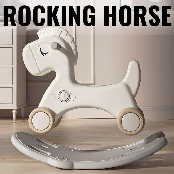 Rocking Horse Baby Animal RideOn Toys For Toddlers by WISHLAND Lazada PH