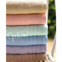 ผ้าเช็ดตัวTowel ผ้าเช็ดตัว 27x54นิ้ว (68x137ซม.) สวีทพาสเทล Cotton100% เกรดA ราคาส่ง ทอโรงงานไทย 1 ผืน