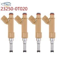 YAOPEI 4Pcs หัวฉีดหัวฉีดสำหรับ Toyota Corolla 2009-2015 23209-39146 2320939146 23250-0T020 23209-09120