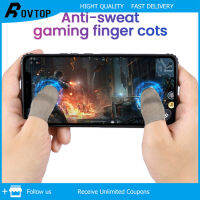 Rovtop ถุงมือสำหรับเล่นเกมส์,FF, PUBG,มือถือมืออาชีพ Union ถุงมือ,Anti-เหงื่อมือ Anti-Slip,เพิ่มความไว-Shop มากราคาถูก Ultra-บาง Breathable Gaming ที่สวมนิ้ว