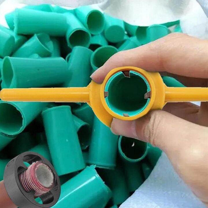 6pcs Manual Pipe Threader 1/2 3/4 1 Inch Plumbing PVC Thread