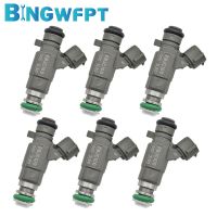 6X for Nissan For Infinity 2.0 3.0 3.5 V6 Engine Fuel Injector 16600-5L700 FBJC100