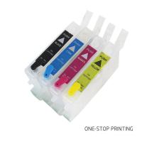 【Chat-support】 4ชิ้น/เซ็ต T0631เติมหมึกสำหรับ Epson STYLUS C67 C87 C87PE CX4100 CX4700 CX3700เครื่องพิมพ์พร้อมชิปรีเซ็ตอัตโนมัติ