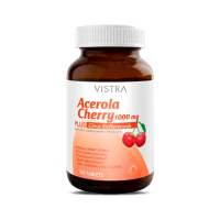 Vistra Acerola Cherry 1000mg 100 tablets วิสทร้า อะเซโรลา เชอรี่