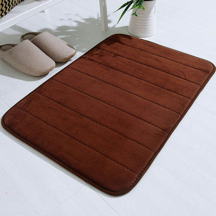 Soft Absorbent Mat Memory Foam Bath Bathroom Bedroom Floor Shower Rug