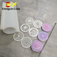 Creative Soap Mold Handmade Soap Round Decorations Set For Soap Making DIY Handcraft Soap Making steel Rod moldes de silicona