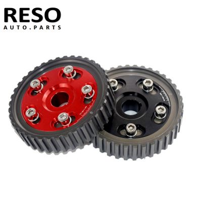 【CW】 RESO--1 Pc Adjustable Cam Billet  Timing Pulley Pullys Civic/CRX D15/D16 D-Series