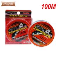 JINXUANE 100m 100% Fluorocarbon สตริง 0.8-6LB ตกปลา สายเชือกแข็งแรง เส้นใยเดี่ยว ลวดเชื่อม ไนลอน PA สายการประมง