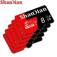 SHANDIAN Blue บัตร Tf อัจฉริยะการ์ดความจำ,ความจุ64GB 32GB 16GB 8GB 4GB Gratis Ongkir ความเร็วสูงระดับ10 TF สำหรับโทรศัพท์และกล้อง