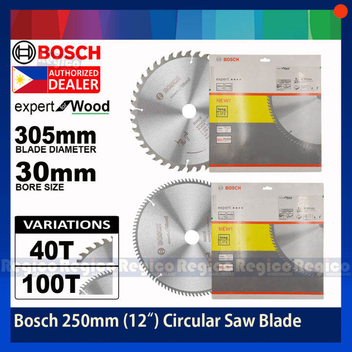 BOSCH 305mm 12 inches Expert for wood Circular saw Blade 43024 43027 Bosch Acc Regico Hardware