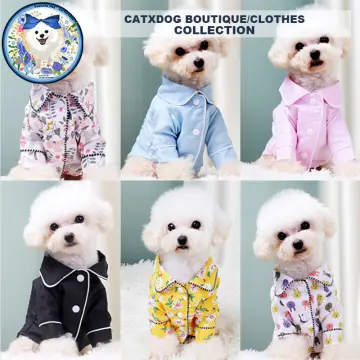 Soft Silk French Bulldog Pajamas Pet Dog Pajama For Small Dogs Shih Tzu  Puppy Cat Clothes Pets Clothing