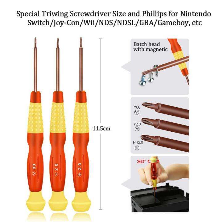 Nintendo Switch Joy Con Tools Repairing Screwdrivers Triwing