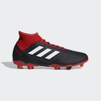 Adidas รองเท้าฟุตบอล Predator 18.3 FG รุ่นพื้นฐาน DB2001 (Black Red)