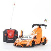 ProudNada Toys ของเล่นเด็กรถสปอร์ตบังคับวิทยุเปิดประตูได้(สีส้ม) XINLIFENG SPORTS CAR RADIO CONTROL 1:16