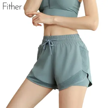 Fit.her Light Proof Sports Shorts Women's Loose Thin High Waist Yoga Pants  Wear Fitness Pants Quick Dry Running Shorts - Best Price in Singapore - Dec  2023