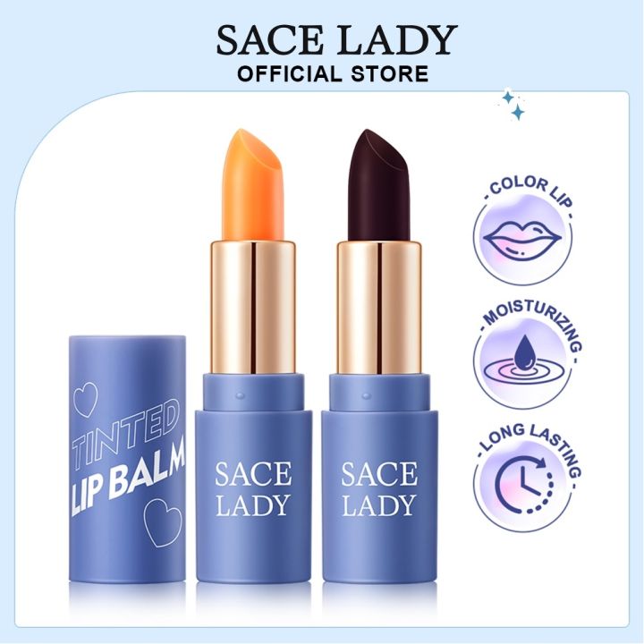 SACE LADY Tinted Lip Theraphy Magic Lip Balm Lasting Waterproof Lip ...