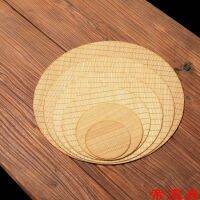 [COD] Round Curtain Oval Insulation Table Filter Coaster Pot Ceremony Spare Parts