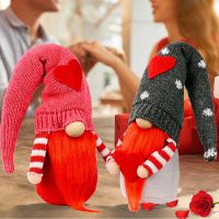 DEMI Nordic Home Party Decoration Plush Doll Valentines Day Gnome Doll Love Heart Lover Gift Faceless Doll