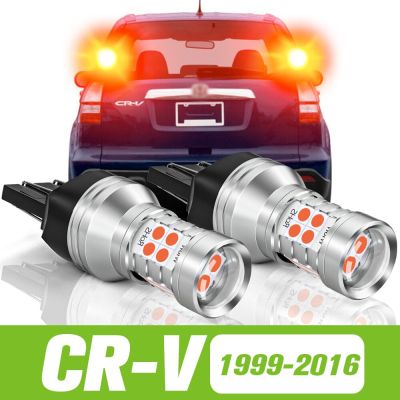 2ชิ้นสำหรับฮอนด้า CR-V CR V CRV 1999-2016ไฟเบรค LED 2004 2005 2006 2007 2008 2009 2010 2011 2012 2013 2014 2015อุปกรณ์เสริม