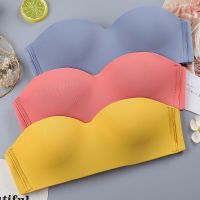 【CC】 Strapless Female Tube Top Push Up Thin Bras Convertible Straps Ladies 2022