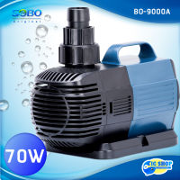 ปั๊มน้ำประหยัดไฟ SOBO BO-9000A ECO Water Pump 70 W ปั๊มน้ำพุ ปั๊มน้ำตก ปั๊มแช่ ปั๊มบ่อปลา BO9000A น้ำหนักเบา เคลื่อนย้ายสะดวก