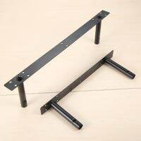 1PC Double T Type Wall Mount Shelf Support with Screws Concealed Floating Angle Bracket Storage Rack Holder Heavy Duty 300/400mm