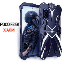 กล่องโลหะ ZIMON สำหรับ Xiaomi POCO F3 Gt/redmi เคสที่กันกระแทกอะลูมิเนียมอัลลอยเคสโทรศัพท์แบบแข็งรุ่นป้องกันการตกสำหรับเล่นเกม K40