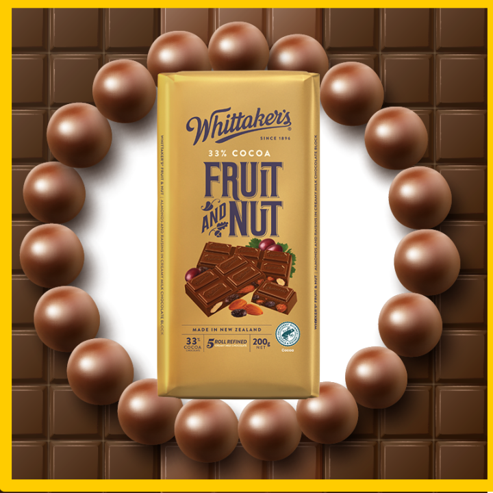 Whittaker's Fruit and Nut 250g Lazada