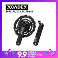 XCADEY Power Meter Crankset Road Bike 110BCD 4H 5H Chainring 50-34T 52-36T 53-39T Hollowtech Crank จักรยานอุปกรณ์เสริม Store