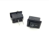 10 PCS ON/OFFสวิทช์KCD1-101 Rockerสวิทช์10*15มม.117S 2-Pin 250V3A 125V6A ON-OFFสีดำพลาสติก2Pin Dip