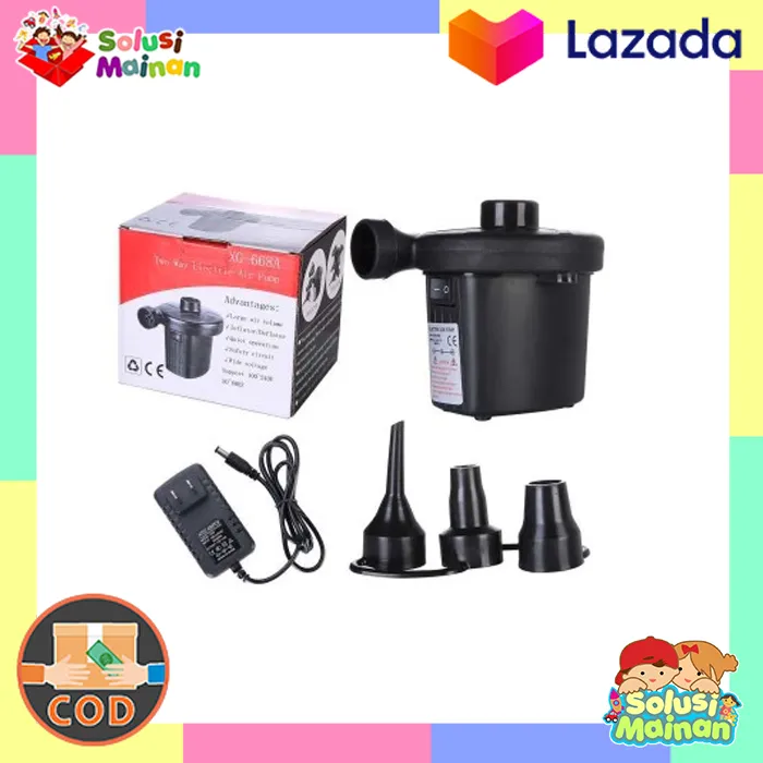 POMPA UDARA 2 FUNGI MEMOMPA & MENGEMPESKAN Pompa Angin Vacuum