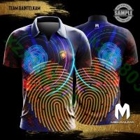 (ALL IN STOCK)  TEAM SHOOTING SHOOTER CLUB IPSC Quick Dry Full Sublimation Free Custom Logo Design Summer Polo POLO shirt 251