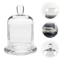 1 Set Glass Candle Cup Home Candlestick Wedding Candleholder (Transparent)