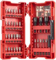 Milwaukee 4932430905 Shockwave Impact Bits and Nut Drivers Set (33 Piece), Red