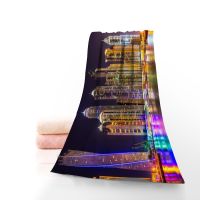 Beautiful Dubai Towels Microfiber Fabric Bath Towels TravelBeachFaceTowel Custom Creative Towel Size 35X75cm 70X140cm