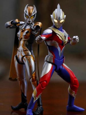 เครื่องแกะสลักกระดูกแท้รุ่นแรก Shf Ultraman, Selodi,ข้อต่อ Gartega เคลื่อนย้ายได้ตุ๊กตาของเล่นทำมือของขวัญสำหรับเด็กโมเดล