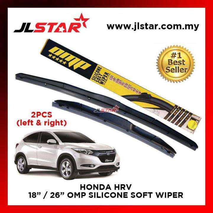HONDA HRV SILICONE SOFT WIPER 18"/26" WIPER BLADE SET Lazada