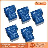 Fenteer รีเลย์ขนาดเล็ก12V DC 30A 250V SPDT 6 Pins SLA-12VDC-SL-C PCB 5ชิ้น