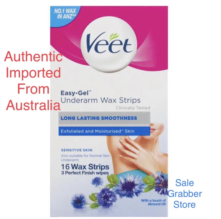 Veet Cold Wax Strips Underarms 16pcs Lazada PH