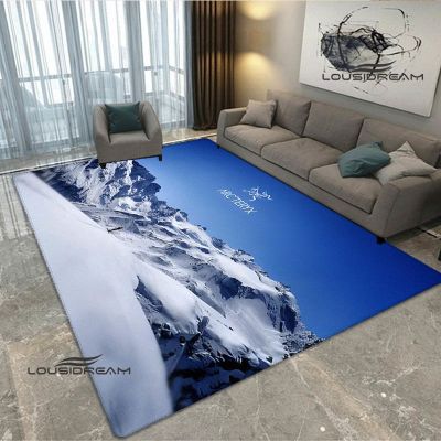 ▽ Arcteryx logo printed carpet non-slip carpet anime rug area rug kitchen mats for floor bedroom decor Yoga mat birthday gift